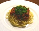 蕗の薹味噌入り肉そぼろ作り方6写真