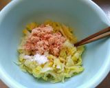 ゴマ油香るツナ缶キャベツ作り方5写真