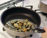 菜の花とあさりのグルテンフリーパスタ作り方5写真