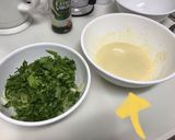 セロリのシャキシャキお好み焼き作り方2写真