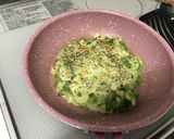 セロリのシャキシャキお好み焼き作り方5写真