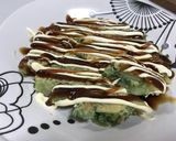 セロリのシャキシャキお好み焼き作り方6写真