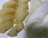 ねぎ好きの☆じゃがいもの味噌チーズ焼き作り方1写真