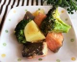 鮭とポテトのワサビ醤油マヨソテー作り方7写真