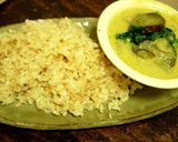 小松菜とお豆のグリーンカレーおやき作り方3写真