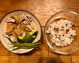 ひじきの炊き込みご飯作り方1写真