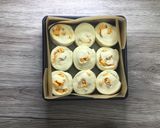オニオン1個分&チーズのちぎりパン♪作り方8写真