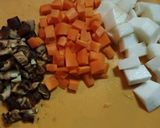 豚バラと長芋のもちもち中華おこわ作り方6写真
