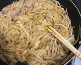 やきうどん 豚丼ソースで作り方6写真
