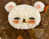 コリラックマのお顔パーツ作り方6写真