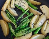 新じゃがのごま塩炒め作り方7写真