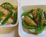 新じゃがのごま塩炒め作り方9写真