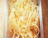 ベーコンとじゃがいものお好み焼き風作り方1写真