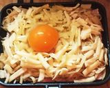 ベーコンとじゃがいものお好み焼き風作り方4写真