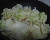 豚バラとキャベツの蒸し炒め作り方5写真