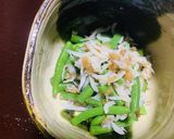 インゲンの梅和え☆しらすプラス作り方3写真