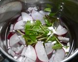 簡単！ラディッシュのお味噌汁作り方2写真