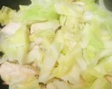 白だしでやさしい味わい●鶏肉の焼きうどん作り方2写真