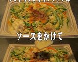 美味ドレ塩レモン蜂蜜マヨゴーヤチャンプル作り方1写真