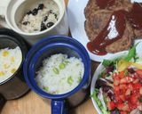 ダイソー炊飯マグでシンプルな炊き込みご飯作り方5写真