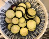 ねぎだれで☆なすと鶏肉炒め作り方1写真