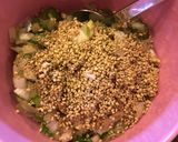 ねぎだれで☆なすと鶏肉炒め作り方5写真