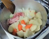 肉じゃが(煮物つゆ黄金比)作り方3写真