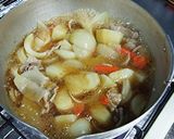 肉じゃが(煮物つゆ黄金比)作り方4写真