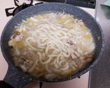 ランチ☆白菜と舞茸のとろとろバターうどん作り方5写真