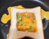 簡単朝食！とろとろ卵トースト作り方5写真