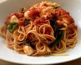 簡単モッツァレラチーズのトマトパスタ作り方4写真