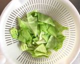 豚こまとキャベツの粒マスマヨソテー作り方3写真