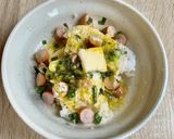 電子レンジで作る！かんたん玉子チャーハン作り方2写真
