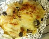 鶏むね肉ときのこのチーマヨ焼き作り方4写真