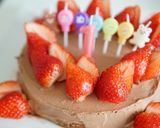 簡単共だて苺生チョコバースデーケーキ♥️作り方10写真