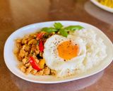 フライパン一つでお手軽ガパオライス作り方6写真