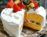 全卵で作る＊苺のショートケーキ作り方12写真