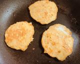 ★離乳食後期★ふんわりやわらかお好み焼き作り方5写真