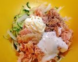 簡単！塩麹とヨーグルトのパスタサラダ作り方3写真