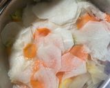 お腹に優しい簡単！白菜と大根のさっぱり煮作り方1写真