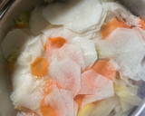 お腹に優しい簡単！白菜と大根のさっぱり煮作り方1写真