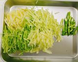 春キャベツとアスパラガスのカレー炒め作り方1写真