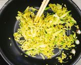 春キャベツとアスパラガスのカレー炒め作り方3写真
