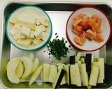 味噌麻婆茄子作り方1写真