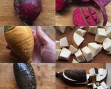 ピンクカレー弁当作り方1写真