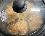 和風柚子餡の煮込み豆腐ハンバーグ作り方12写真