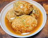 和風柚子餡の煮込み豆腐ハンバーグ作り方14写真