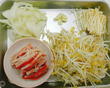 もやしとえのきのパスタ風作り方1写真