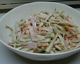 ゴマ風味！ごぼうサラダ作り方6写真