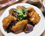 こっくりさっぱり♡鶏となすの甘酢炒め作り方6写真
